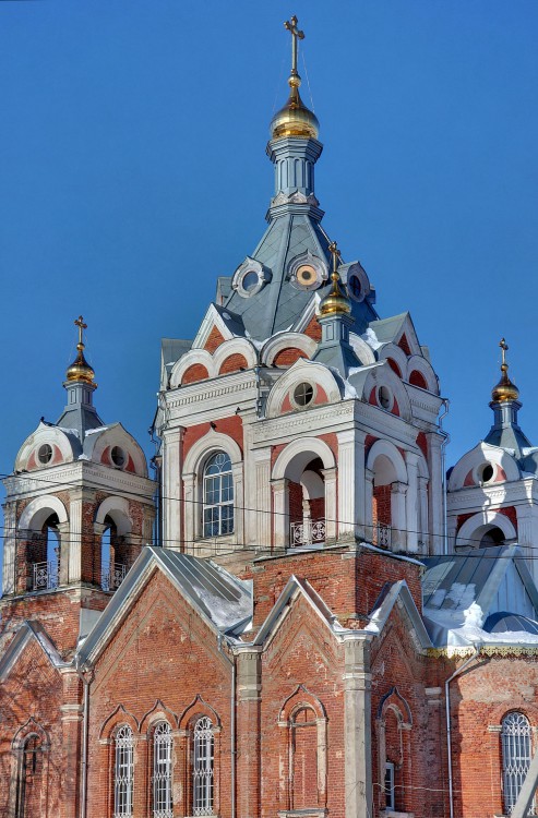 Церковь Казанской иконы Божией Матери, Глебово (Истринский городской округ и ЗАТО Восход, Московская область). документальные фотографии