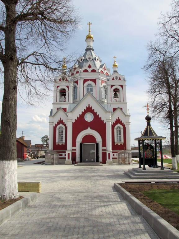 Глебово. Церковь Казанской иконы Божией Матери. фасады