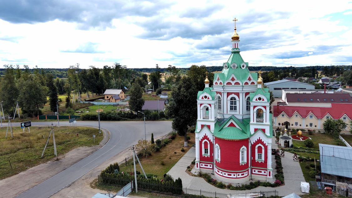 Церковь Казанской иконы Божией Матери, Глебово (Истринский городской округ и ЗАТО Восход, Московская область). фасады