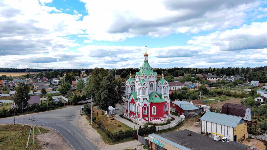 Церковь Казанской иконы Божией Матери, Глебово (Истринский городской округ и ЗАТО Восход, Московская область). фасады