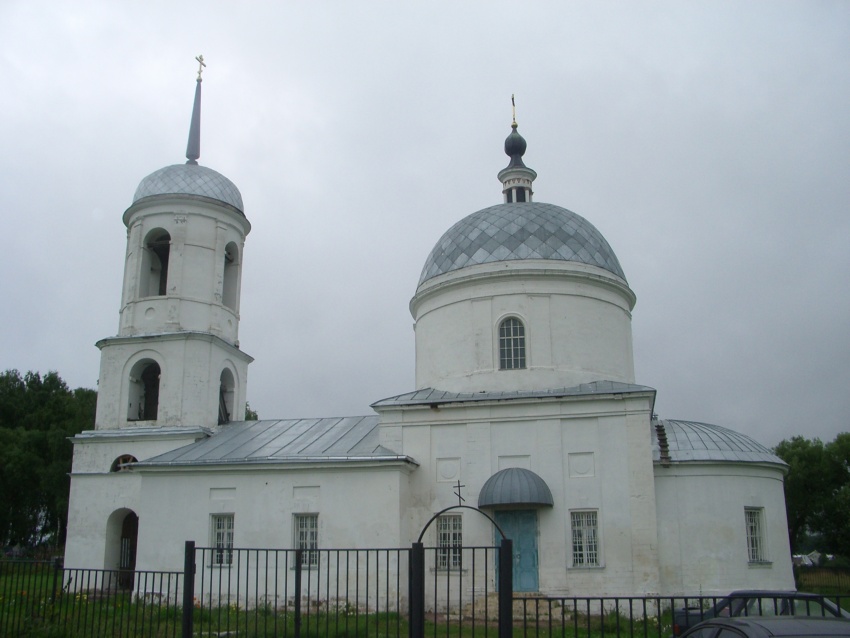 Сатино-Русское. Церковь Вознесения Господня. фасады