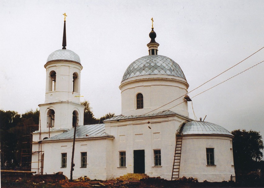 Церковь Вознесения Господня в Сатине-Русском, Сатино-Русское (Троицкий административный округ (ТАО), г. Москва). фасады