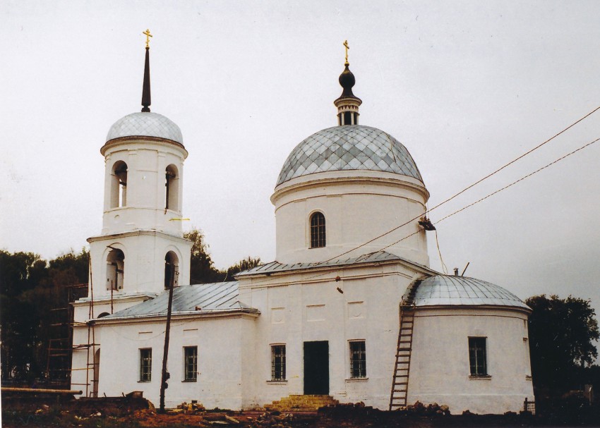 Сатино-Русское. Церковь Вознесения Господня. фасады