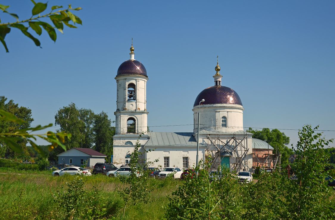 Сатино-Русское. Церковь Вознесения Господня. фасады