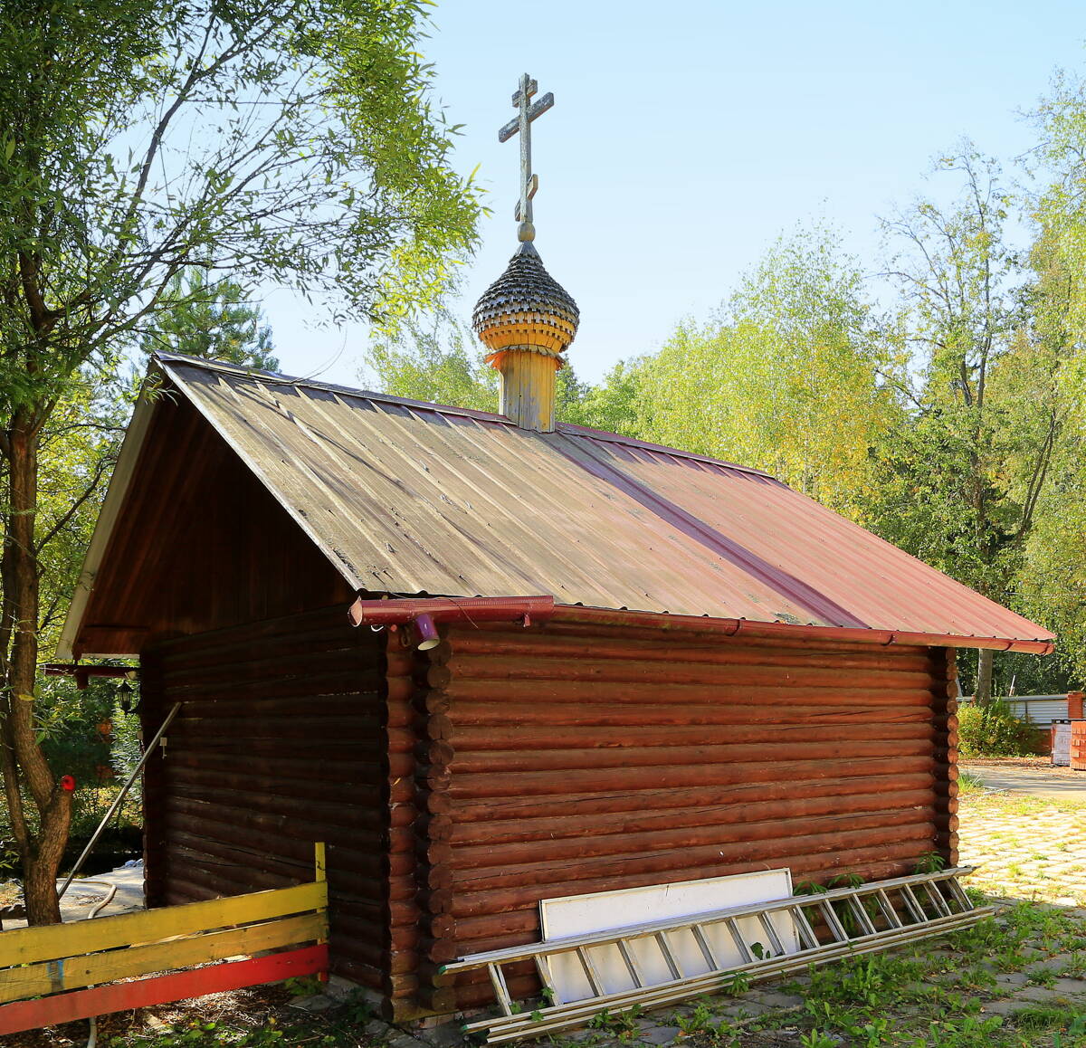 Часовня Феофана Затворника, Николо-Прозорово (Мытищинский городской округ и гг. Долгопрудный, Лобня, Московская область). фасады