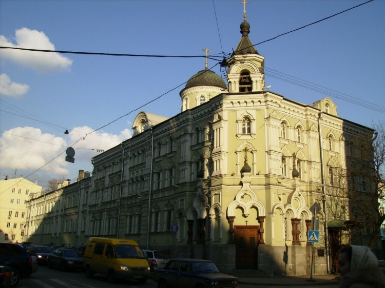 Домовая церковь Сергия и Германа Валаамских на Валаамском подворье, Тверской (Центральный административный округ (ЦАО), г. Москва). фасады