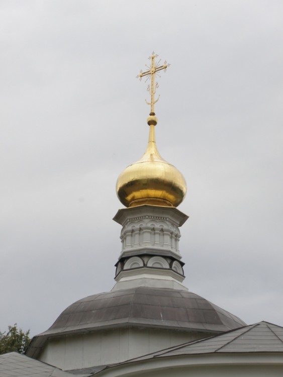 Борисоглебский мужской монастырь. Церковь Николая Чудотворца, Дмитров (Дмитровский городской округ, Московская область). архитектурные детали, Завершение храма