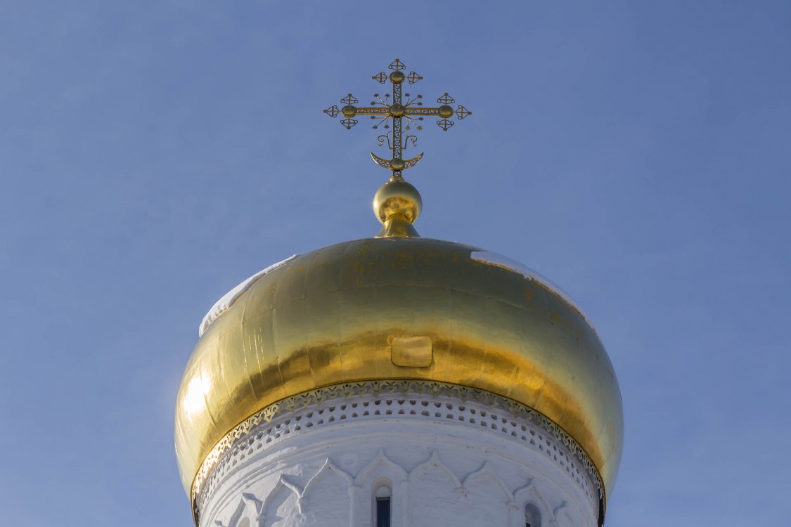 Борисоглебский мужской монастырь. Собор Бориса и Глеба, Дмитров (Дмитровский городской округ, Московская область). архитектурные детали, Завершение