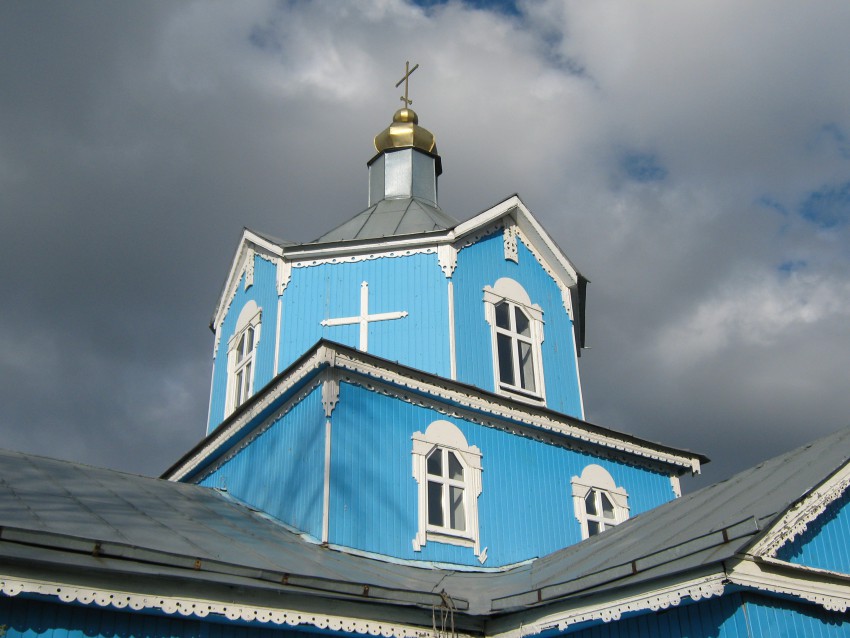 Берёзовка. Церковь Казанской иконы Божией Матери. фасады
