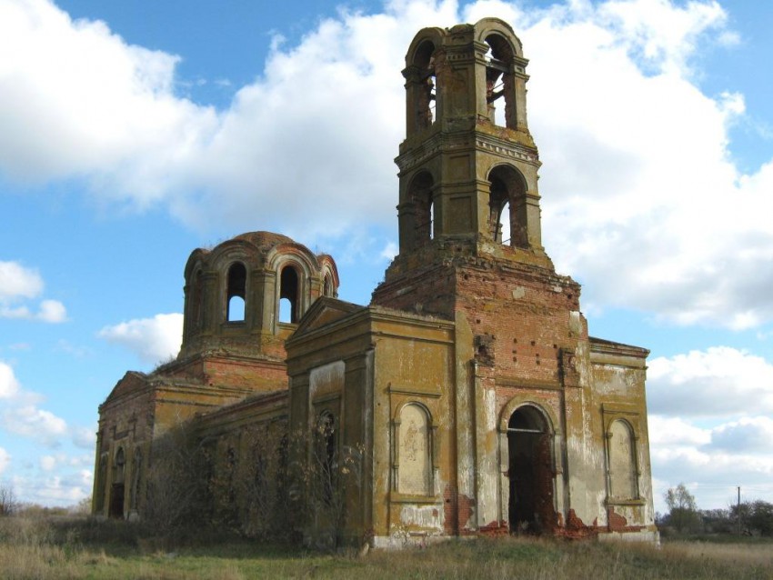 Меловатка. Церковь Митрофана Воронежского. фасады