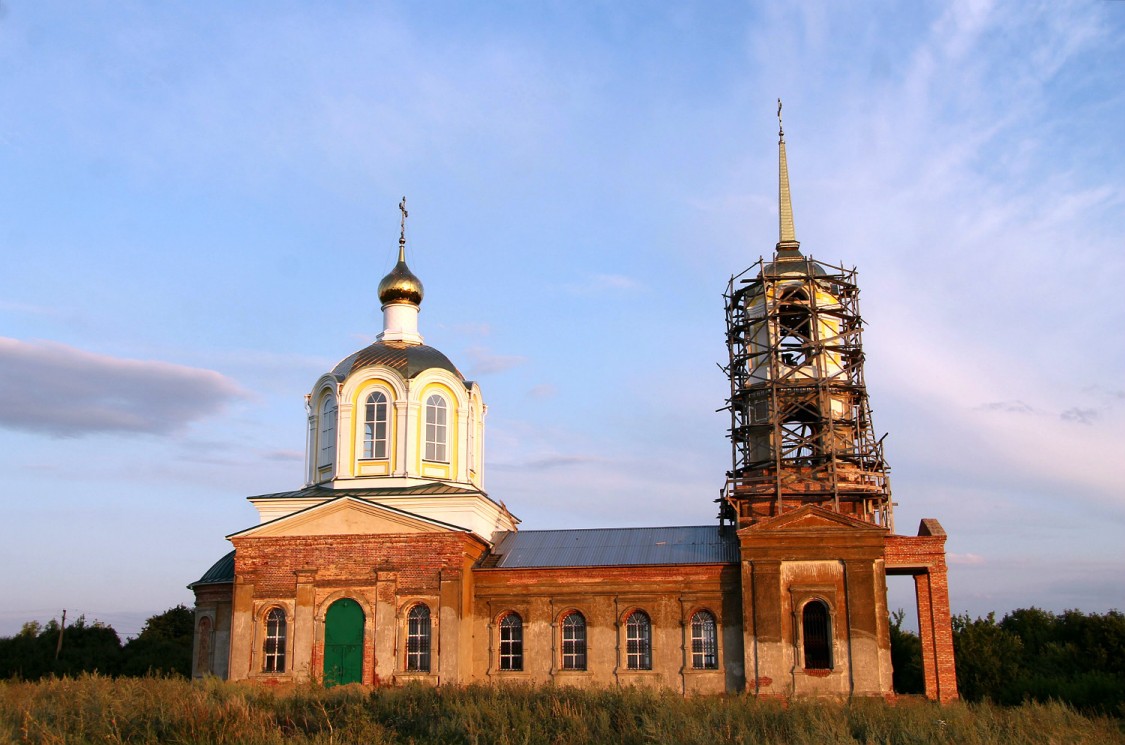 Церковь Митрофана Воронежского, Меловатка (Семилукский район, Воронежская область). документальные фотографии