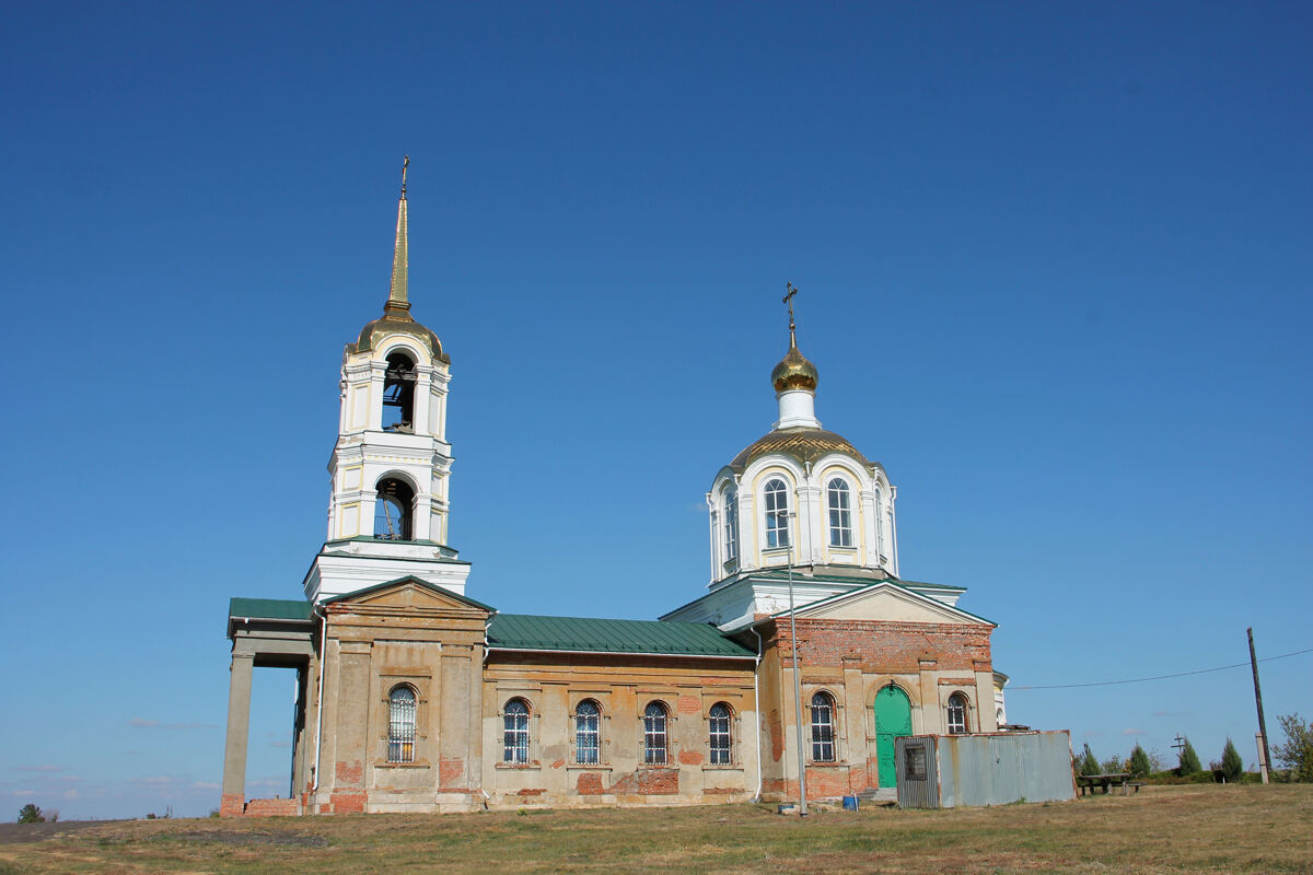 Церковь Митрофана Воронежского, Меловатка (Семилукский район, Воронежская область). фасады