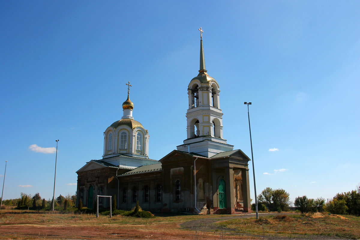 Церковь Митрофана Воронежского, Меловатка (Семилукский район, Воронежская область). фасады