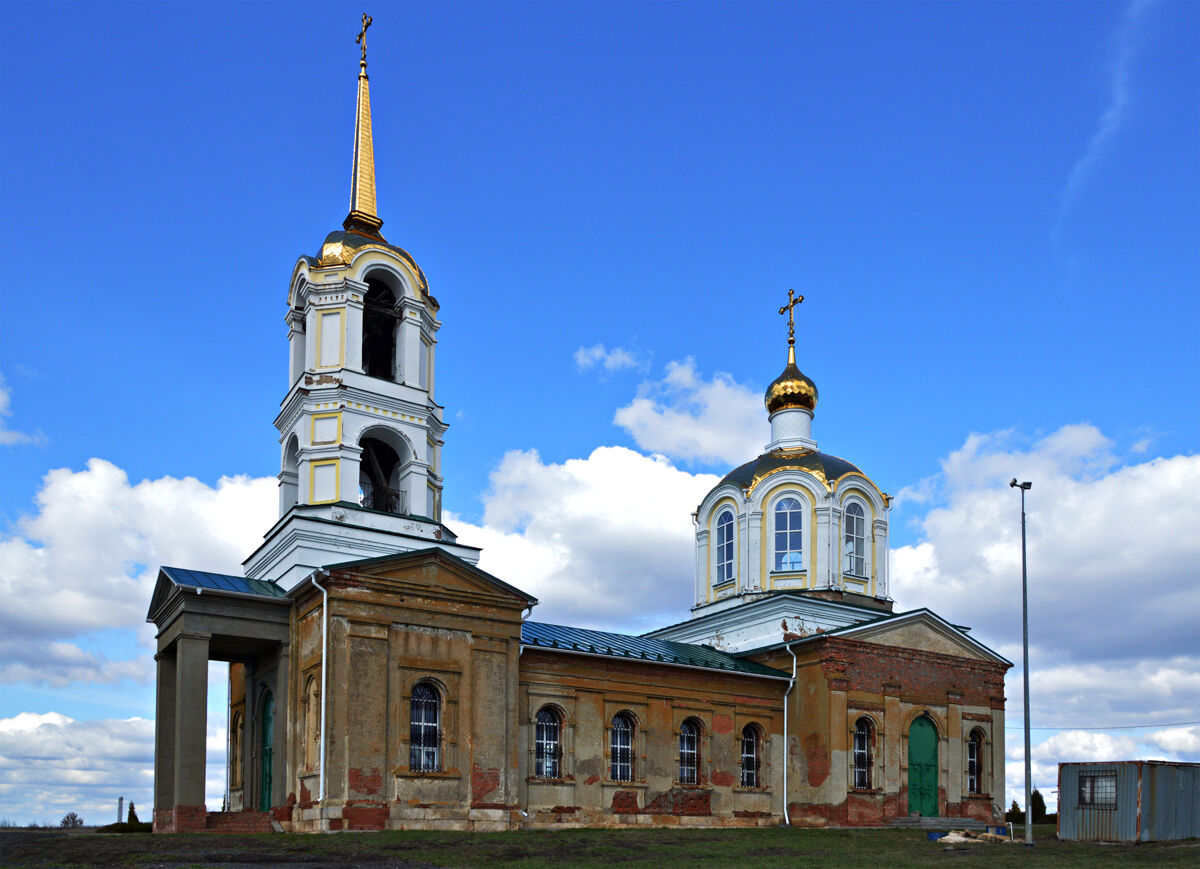 Церковь Митрофана Воронежского, Меловатка (Семилукский район, Воронежская область). фасады