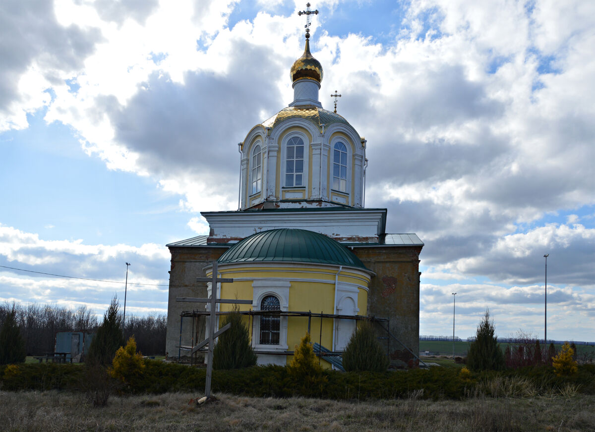 Церковь Митрофана Воронежского, Меловатка (Семилукский район, Воронежская область). фасады
