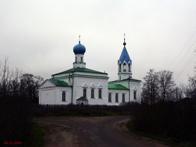 Церковь Георгия Победоносца, Минцы (Хвойнинский район, Новгородская область). фасады