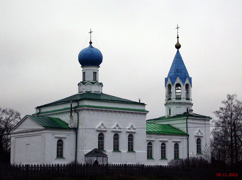 Церковь Георгия Победоносца, Минцы (Хвойнинский район, Новгородская область). фасады