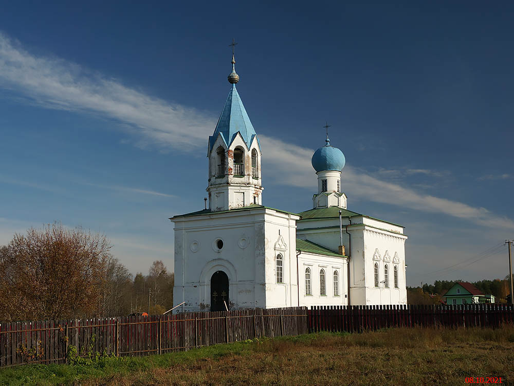 Церковь Георгия Победоносца, Минцы (Хвойнинский район, Новгородская область). фасады