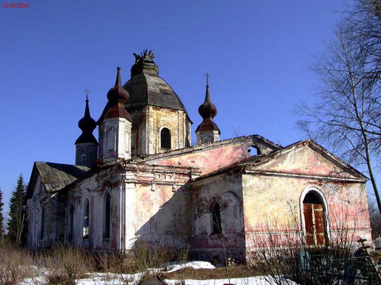 Церковь Георгия Победоносца, Тельбовичи (Боровичский район, Новгородская область). фасады