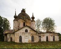 Церковь Георгия Победоносца, Северный фасад<br>, Тельбовичи, Боровичский район, Новгородская область