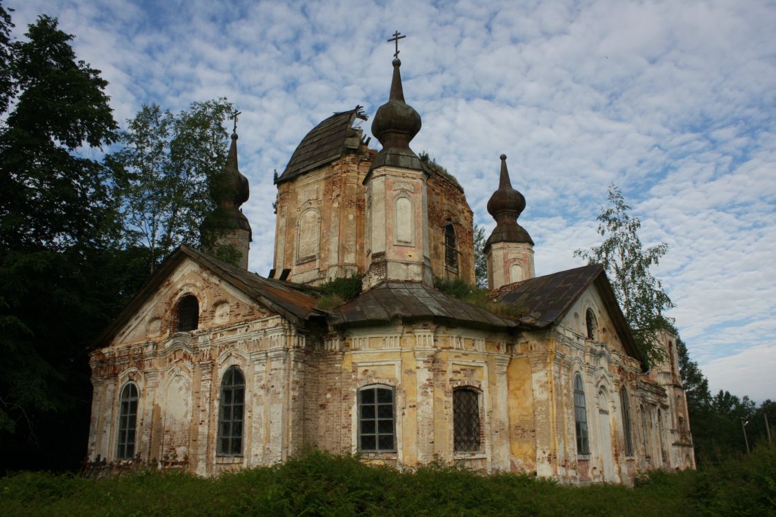 Церковь Георгия Победоносца, Тельбовичи (Боровичский район, Новгородская область). фасады