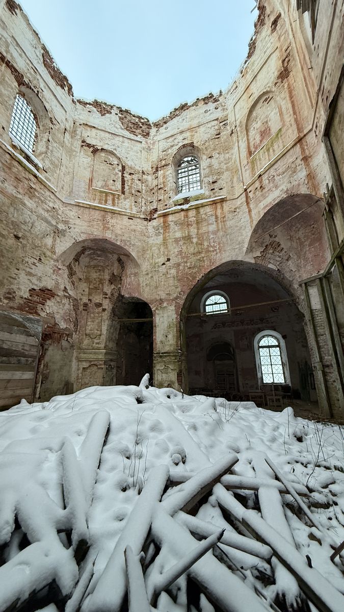 интерьер и убранство. Церковь Георгия Победоносца, Тельбовичи (Боровичский район, Новгородская область)