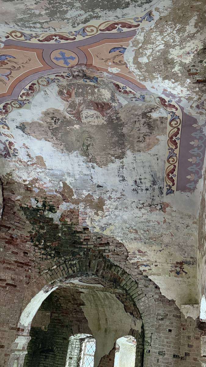 интерьер и убранство. Церковь Георгия Победоносца, Тельбовичи (Боровичский район, Новгородская область)