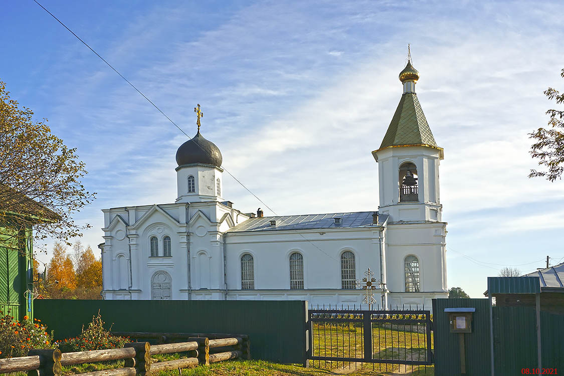 Церковь Николая Чудотворца, Левоча (Хвойнинский район, Новгородская область). фасады