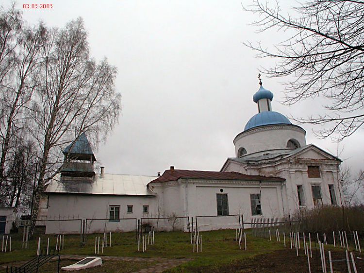 Церковь Успения Пресвятой Богородицы, Марёво (Марёвский район, Новгородская область). фасады