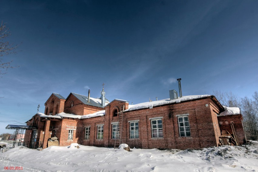 Церковь Михаила Архангела в Северном, Калуга (Калуга, город, Калужская область). общий вид в ландшафте