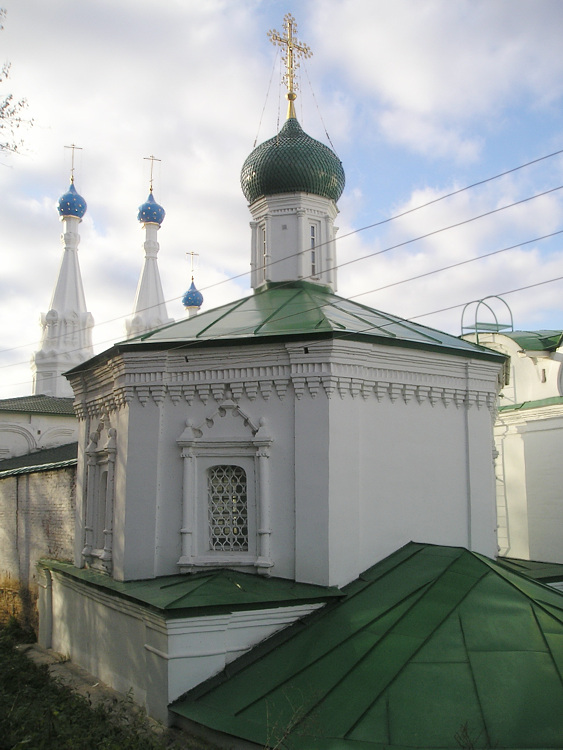 Благовещенский монастырь. Церковь Сергия Радонежского, Нижегородский район (Нижний Новгород, город, Нижегородская область). фасады