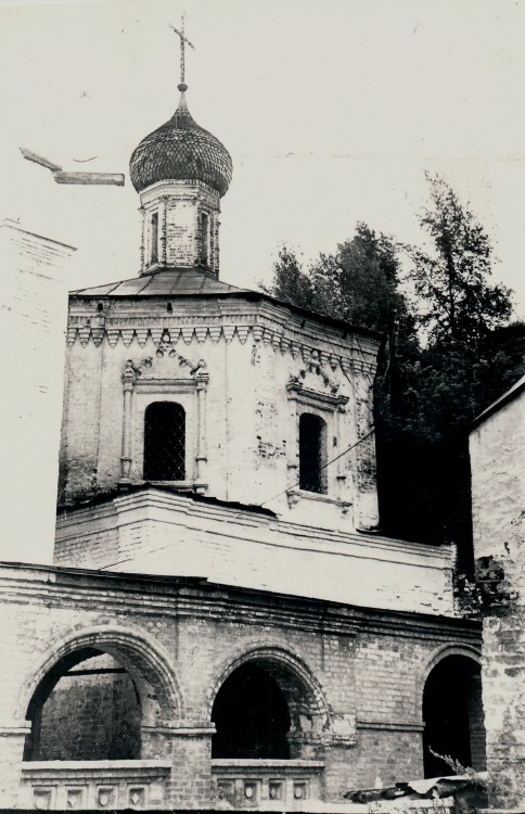Благовещенский монастырь. Церковь Сергия Радонежского, Нижегородский район (Нижний Новгород, город, Нижегородская область). фасады