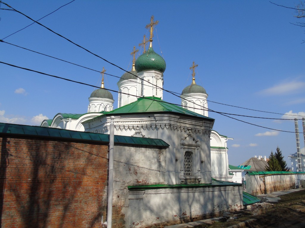 Нижегородский район. Благовещенский монастырь. Церковь Сергия Радонежского. фасады