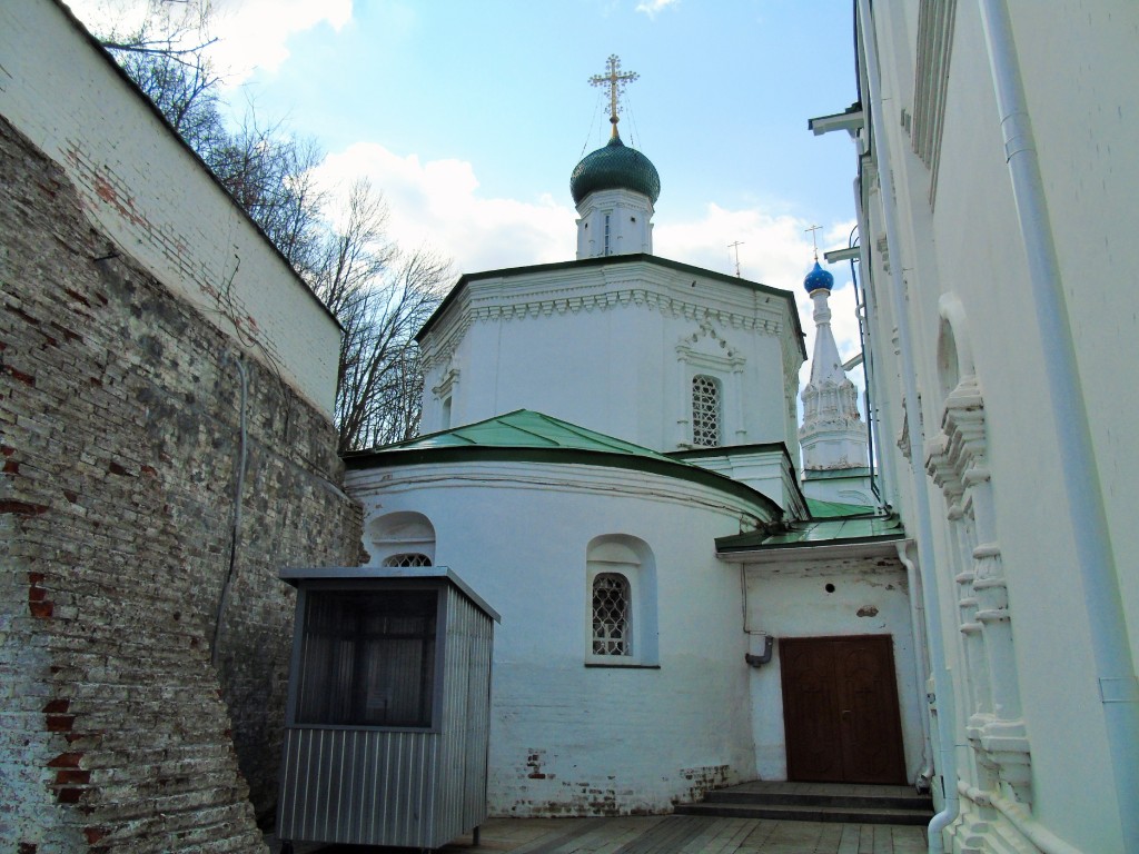 Благовещенский монастырь. Церковь Сергия Радонежского, Нижегородский район (Нижний Новгород, город, Нижегородская область). фасады