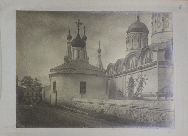 Сергиевская церковь. Начало XX в. goskatalog.ru, архивная фотография. Благовещенский монастырь. Церковь Сергия Радонежского, Нижегородский район (Нижний Новгород, город, Нижегородская область)