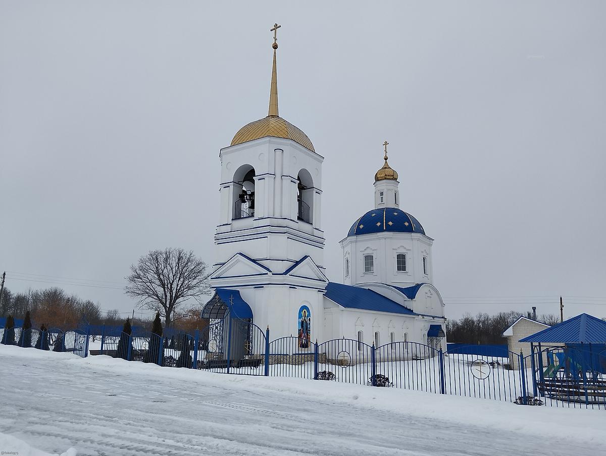 фасады. Церковь Рождества Христова, Манино (Хлевенский район, Липецкая область)