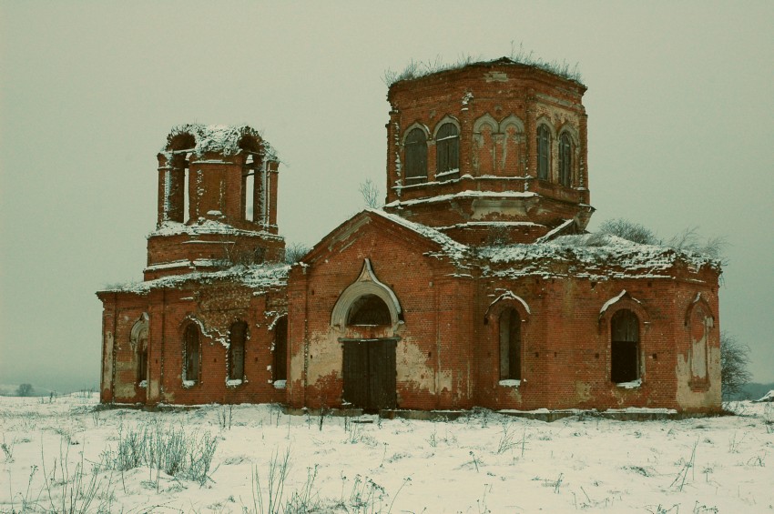 Церковь Троицы Живоначальной, Савицкое (Усманский район, Липецкая область). документальные фотографии