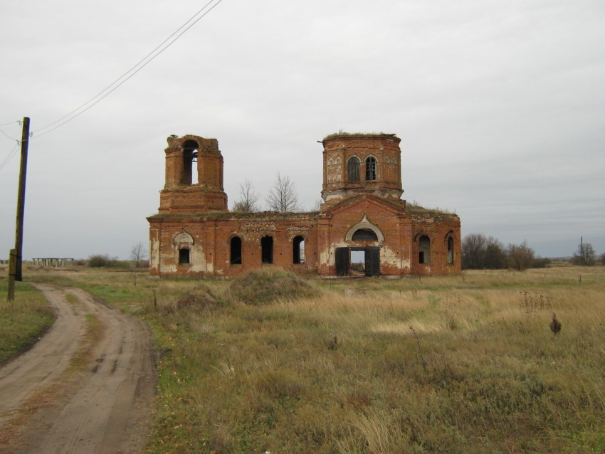 Церковь Троицы Живоначальной, Савицкое (Усманский район, Липецкая область). документальные фотографии
