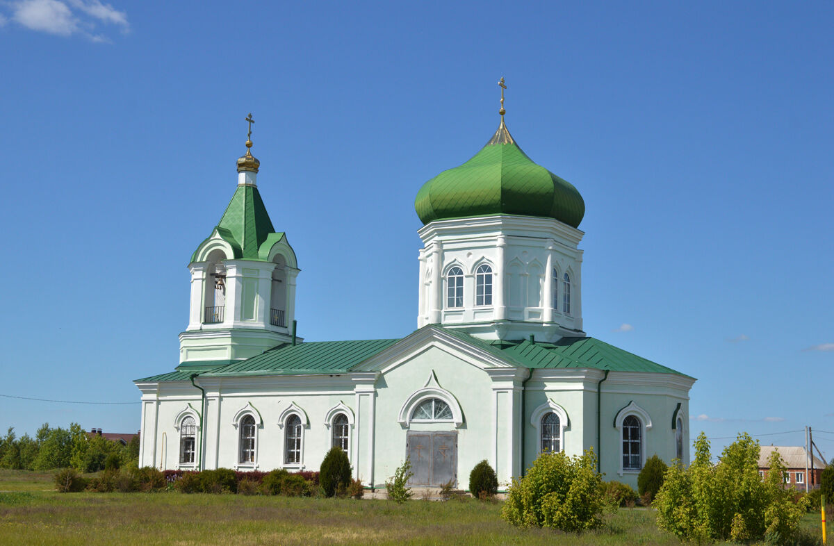 Церковь Троицы Живоначальной, Савицкое (Усманский район, Липецкая область). фасады