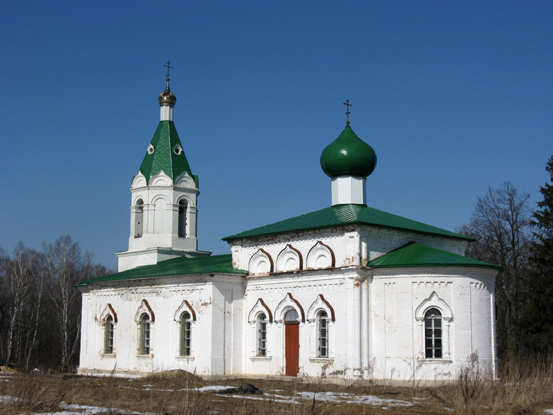 Церковь Георгия Победоносца, Капустино (Чеховский городской округ, Московская область). фасады