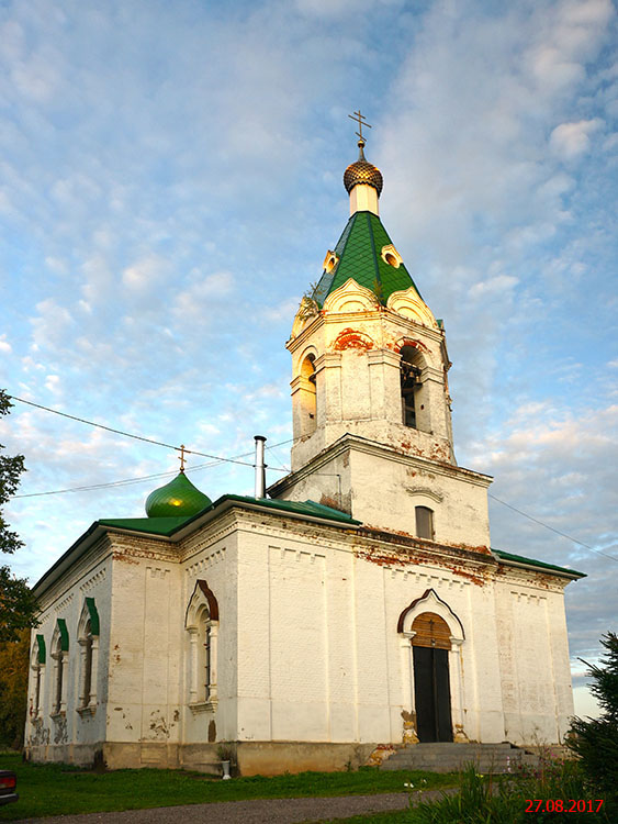 Капустино. Церковь Георгия Победоносца. фасады