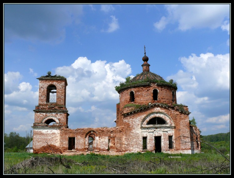 Церковь Бориса и Глеба, Енино (Серпуховский городской округ и гг. Протвино, Пущино, Московская область). фасады