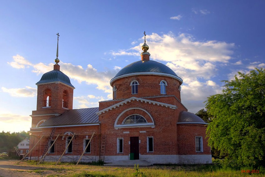 Церковь Бориса и Глеба, Енино (Серпуховский городской округ и гг. Протвино, Пущино, Московская область). фасады