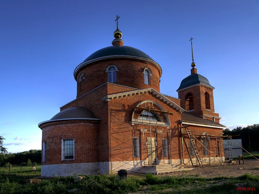 Церковь Бориса и Глеба, Енино (Серпуховский городской округ и гг. Протвино, Пущино, Московская область). фасады