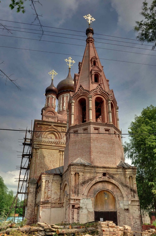 Церковь Покрова Пресвятой Богородицы, Мещерское (Чеховский городской округ, Московская область). документальные фотографии