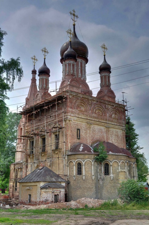 Церковь Покрова Пресвятой Богородицы, Мещерское (Чеховский городской округ, Московская область). документальные фотографии
