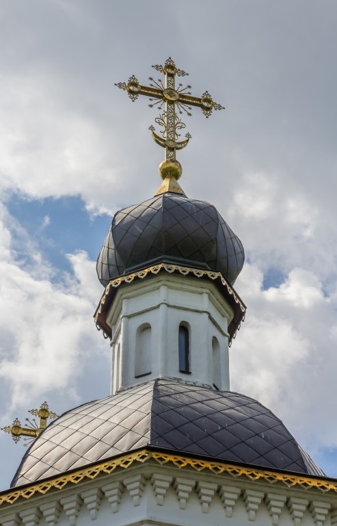 Васькино. Церковь Рождества Пресвятой Богородицы. архитектурные детали, Завершение 