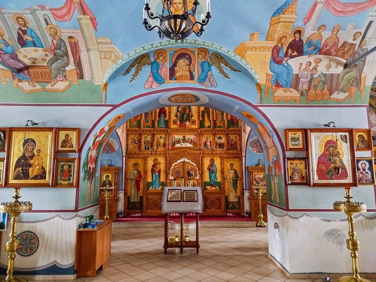 интерьер и убранство. Церковь Рождества Пресвятой Богородицы, Васькино (Чеховский городской округ, Московская область)