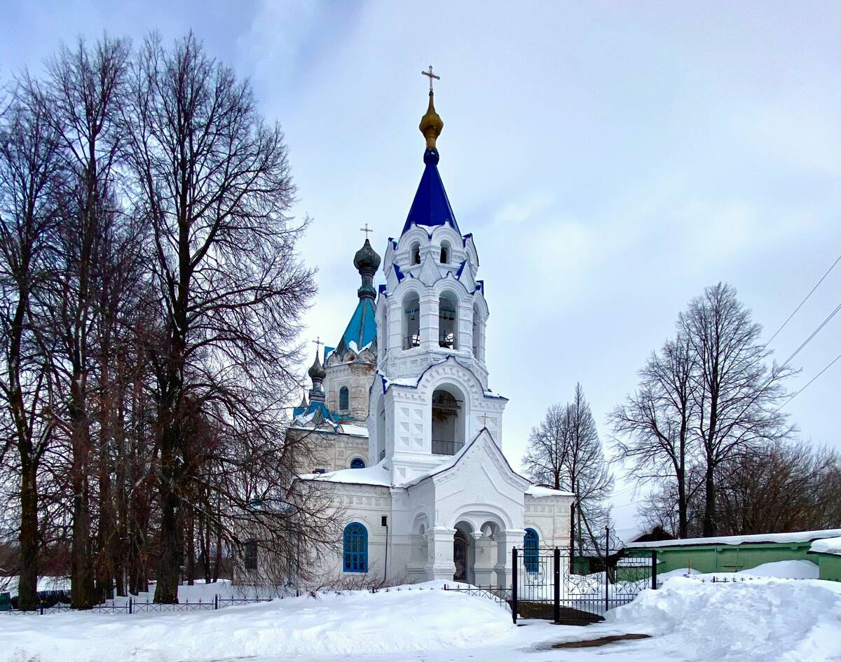 Верхняя Шурма. Церковь Александра Невского. фасады, Вид с запада