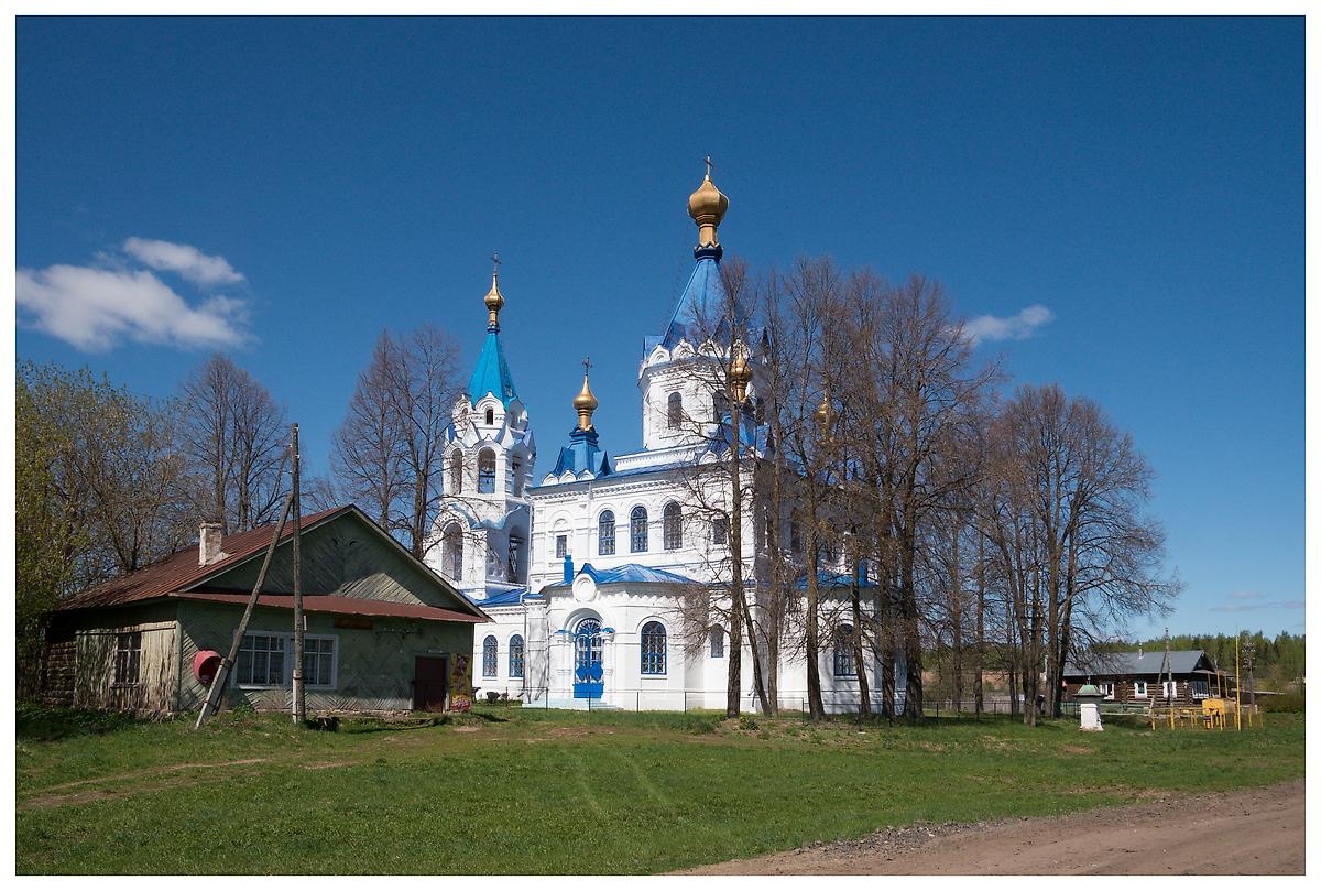 фасады. Церковь Александра Невского, Верхняя Шурма (Уржумский район, Кировская область)